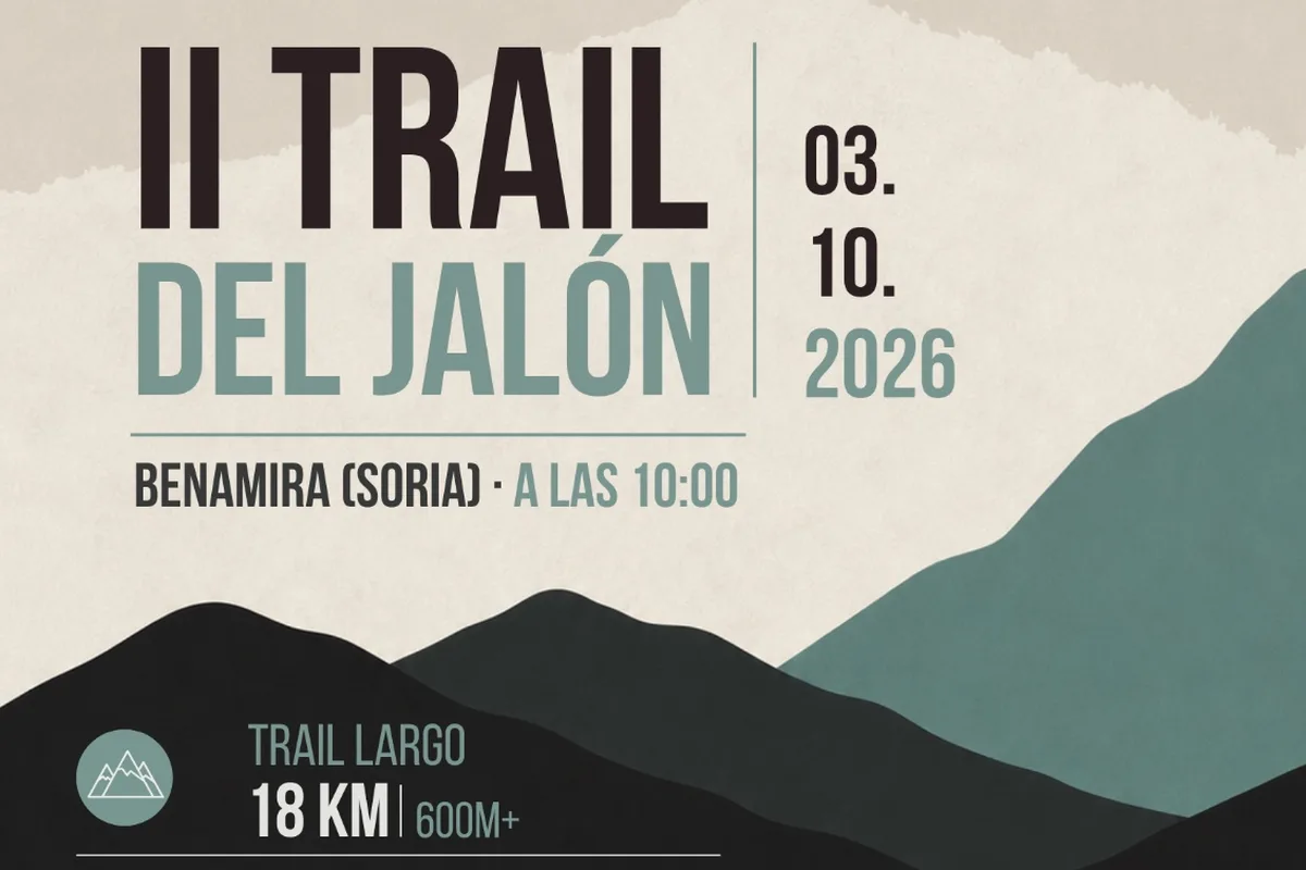 II Trail del Jal&oacute;n, 3 de octubre de 2026 en Benamira